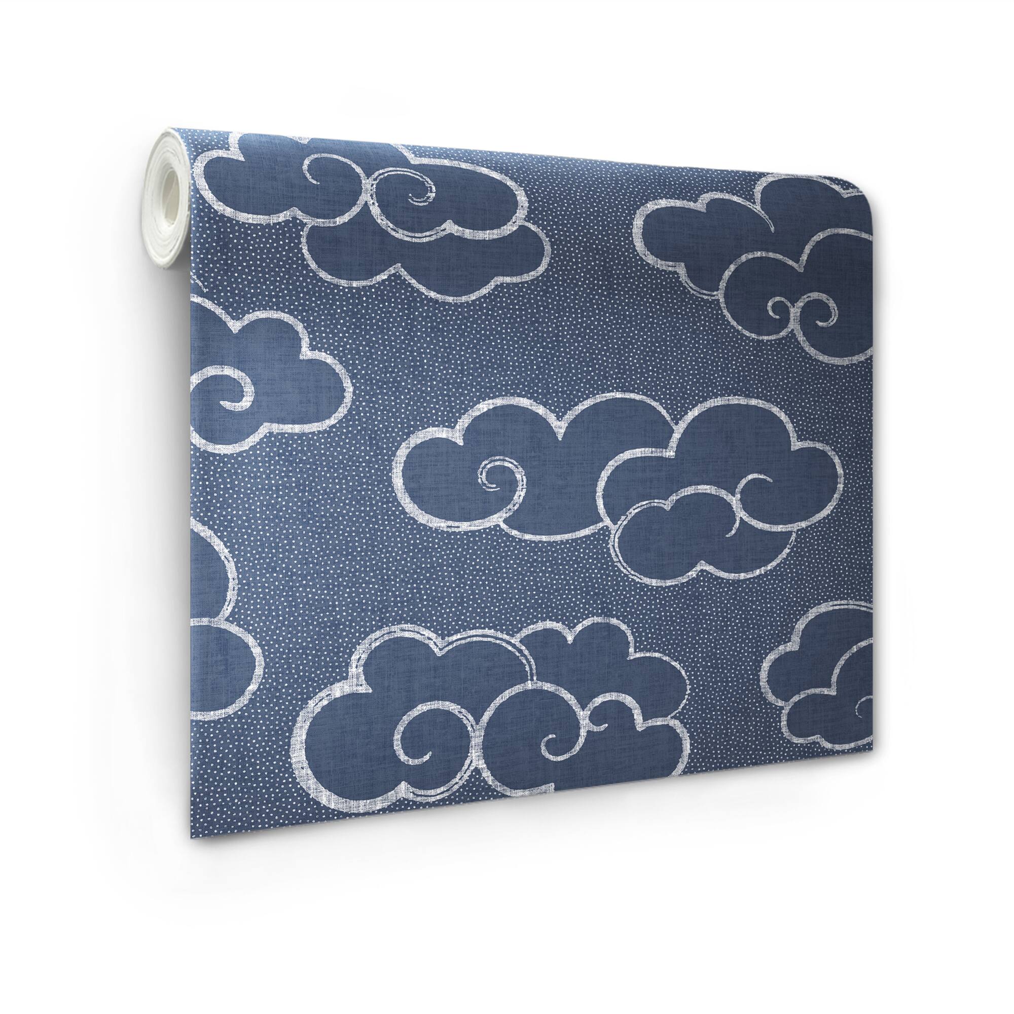 NuWallpaper Alto Navy Peel & Stick Wallpaper